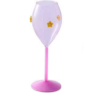 Kip & Co Flower Power Champagne Glass 2P Set