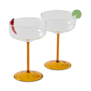 Soft furnishing: Kip & Co Amigo Margarita Glass 2P Set One Size