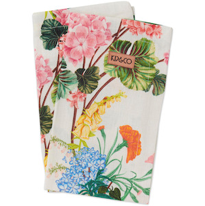 Soft furnishing: Kip & Co Bouquet Beauty Linen 4P Napkin Set