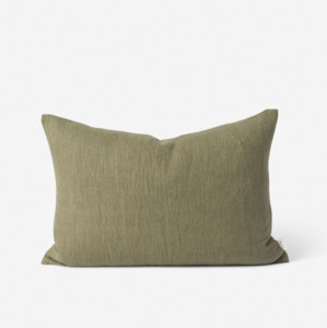 Soft furnishing: Citta Linen Cotton Cushion Cover Thyme