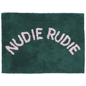 Sage & Clare Tula Nudie Bath Mat - Peacock