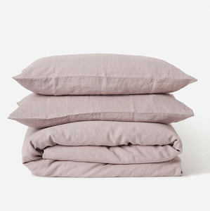 Citta Linen Duvet Cover Pansy