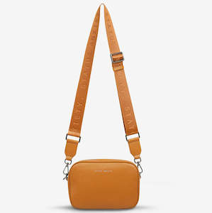 Soft furnishing: Status Anxiety Plunder Bag Tan with Webbed Strap