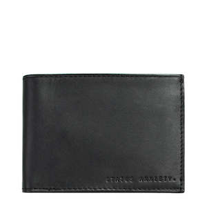 Status Anxiety Noah Wallet - Black