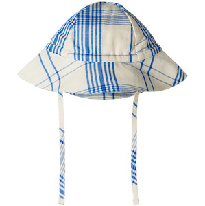 Soft furnishing: Nature Baby Linen Sunhat Clyde Check