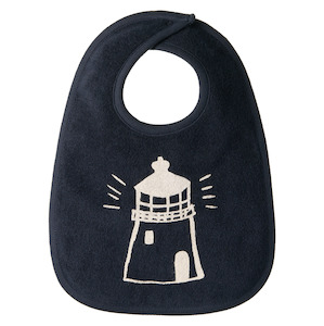 Nature Baby Reversible Bib - Lighthouse