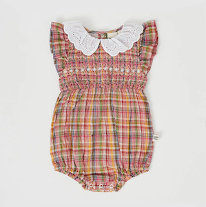 Goldie & Ace Lani Smocked Romper