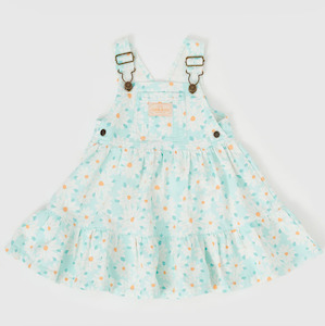 Goldie & Ace Tully Tiered Pinafore Dress Daisy Delight