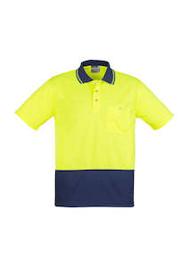 Clothing manufacturing: Unisex Hi Vis Basic Short Sleeve Polo - ZH231