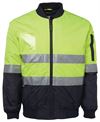 Clothing manufacturing: HI VIS (D+N) FLYING JACKET - 6DNFJ