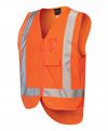 Hi Vis Zip (d+n) Ttmc-w Vest - 6dndt