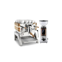 Elektra Verve Machine and  Fiorenzato Allground Grinder Bundle