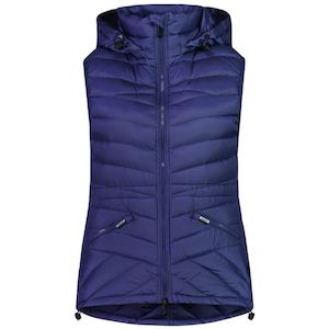 Mary-Claire Women's 90/10 Packable Down Vest - Moonlight