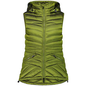 Mary-Claire Women's 90/10 Packable Down Vest - Avocado