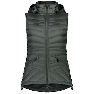 Mary-Claire Women's 90/10 Packable Down Vest - Moss