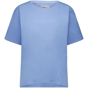 Charlotte Women's Cotton Tee - Pool Blue