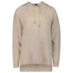 Aria Women's Hooded Sweater - Stone