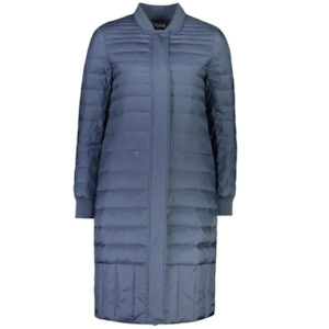 Kat Women's 90/10 Down Coat - Blue Steel