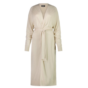 Hannah Women's Longline Duster Cardi - Oyster