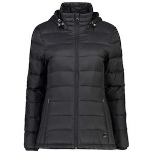 Lynn Women's 90/10 Packable Down Jacket - Black