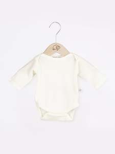 Baby wear: merino long sleeve bodysuit