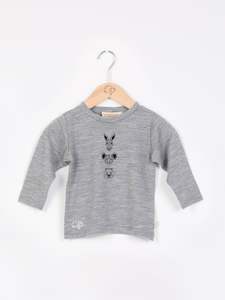 Baby wear: merino long sleeve tee