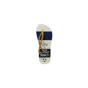 Home decor: Beach jandal magnet life