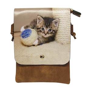 Bags: Shoulder bag kitten