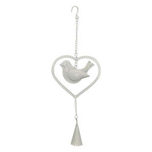 Country Chic hanger bird with bell