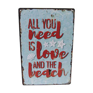 Beach And Summer Fun: Art tin Need Beach