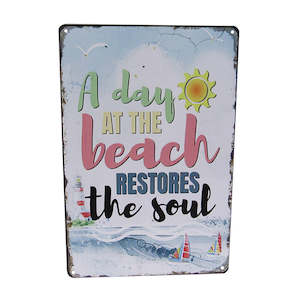 Beach And Summer Fun: Art tin Beach Soul