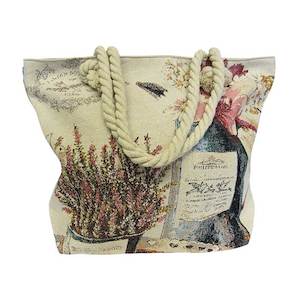 Rope tote bag Jardin