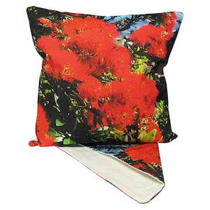 Beach And Summer Fun: Pohutukawa cushion cover