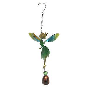 Christmas: Garden glass fairy green