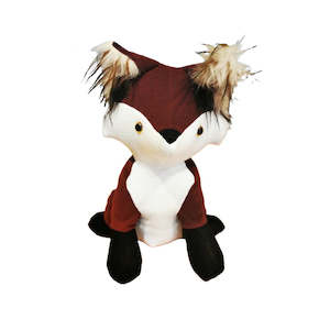 Plush Fox in Red-Brown