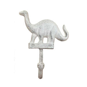 Children: Brontosaurus cast iron hook