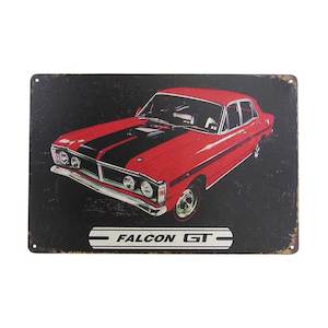 Art tin Ford Falcon GT