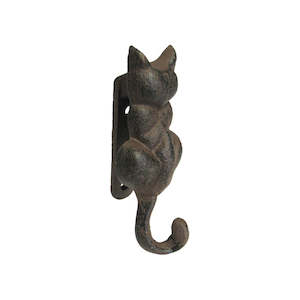 Cats And Dogs: Cat cast iron door knocker