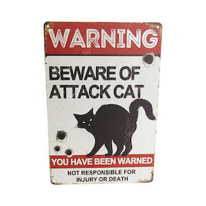 Cats And Dogs: Art tin attack cat