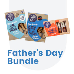 Pack R Father's Day Bundle CTN
1 x GF Milk Choccy Chunk 185g
1 x Peanut B…