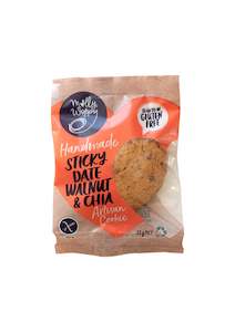 Grab'N'Go Small Cookie Gluten Free Sticky Date Walnut & Chia 22g 45/CTN