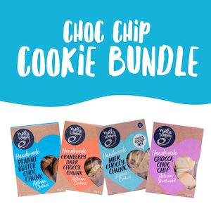 Pack R Chocolate Chip Bundle CTN
1 x Peanut Butter Choc Chunk 185g
1 x Cranber…