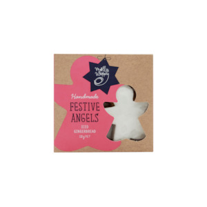 Xmas Cookies Gingerbread Festive Angels 120g 12/CTN