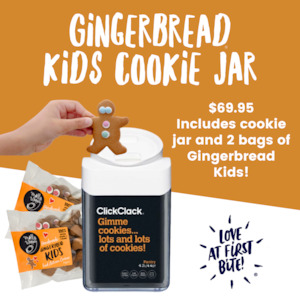 Pack R GingerKids Cookie Jar
X1 Click Clack Jar PBH11
X2 GBB21