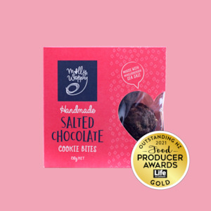 Biscuit manufacturing: Bites Cookies Salted Chocolate 130g UNIT