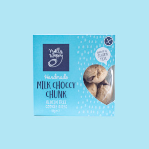 Bites Cookies Gluten Free Milk Choccy Chunk 130g UNIT