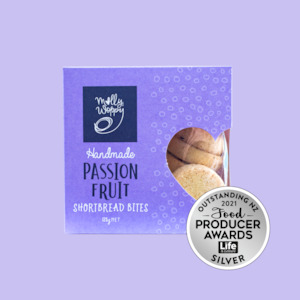 Bites Shortbread Passionfruit 125g UNIT