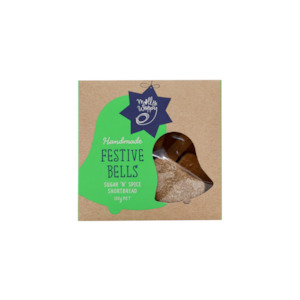 Biscuit manufacturing: Xmas Shortbread Festive Bells 130g UNIT