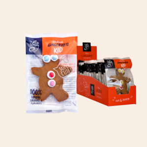 Biscuit manufacturing: Grab'N'Go Gingerbread Kid 21g 18/SLV