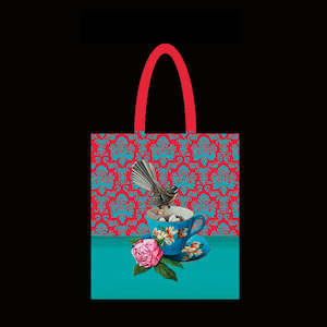 NZ Artwork Tote Bag - Fantail